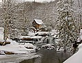 _MG_9413 Babcock State Park - Glade Creek Grist Mill in the snow 85x11.jpg