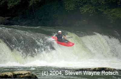 DSC_3044 red kayak--over the falls